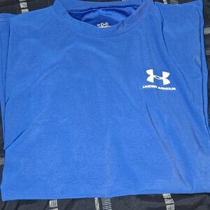 Under Armour Men's Short Sleeve Tee in Vibrant Blue